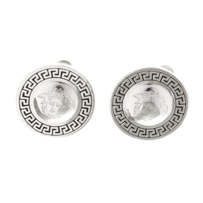 Gianni Versace Clip earrings with Debossing