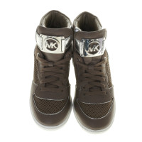 Michael Kors Hightop sneakers met gaas