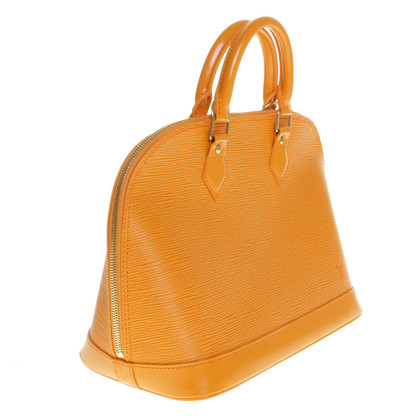 Louis Vuitton Alma PM32 Leather in Orange