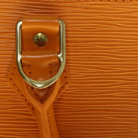 Louis Vuitton Alma PM32 aus Leder in Orange