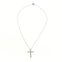 Joop! Silver necklace with cross pendant