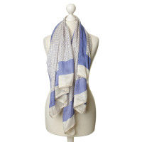 Closed Scarf with decorative trim