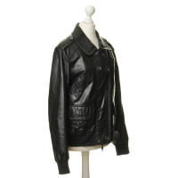 Thomas Burberry Bomber jacket leather