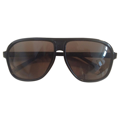 Calvin Klein Black Aviator sunglasses