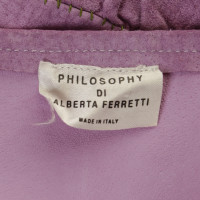 Philosophy Di Alberta Ferretti Bustier top in Lilac