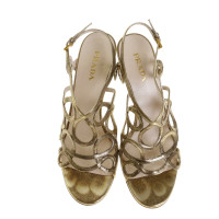 Prada Sandal in gold
