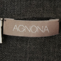 Altre marche Agnona - sciarpa in grigio