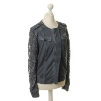 Marc Cain Soft Shell Jacket jas met kant