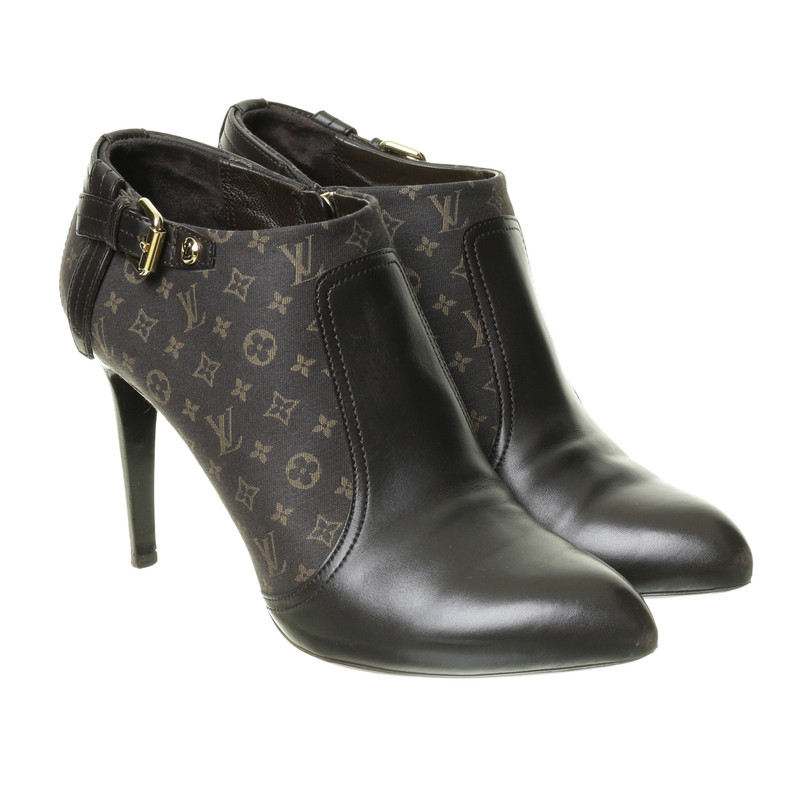 Louis Vuitton Brown ankle boot