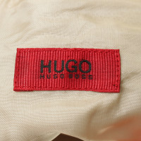 Hugo Boss Neckholderkleid aus Leder