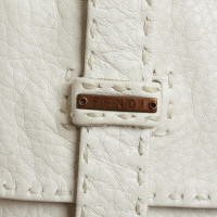 Fendi Off-white leather Blazer