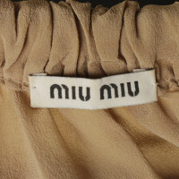 Miu Miu Vest with silk usage