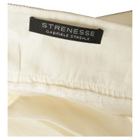 Strenesse Cream-coloured tank top with lace trim