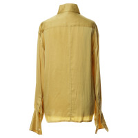 Jil Sander Silk blouse in yellow
