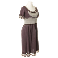 Hoss Intropia Knit dress with crochet details