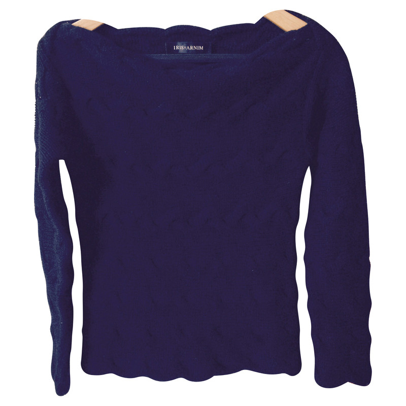 Iris Von Arnim Black cashmere sweater 
