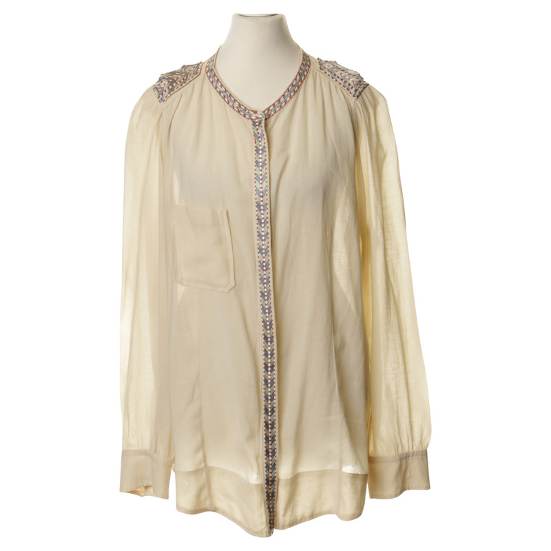 Isabel Marant Etoile Blouse met decoratieve trims