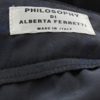 Philosophy Di Alberta Ferretti Paisley patroon rok