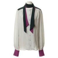 Other Designer Hamilton - button blouse in multi color