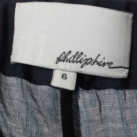 Philipp Plein Sarouel trousers in dark blue