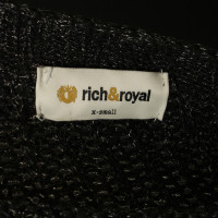 Rich & Royal Strickpullover im Metalliclook