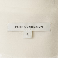 Faith Connexion Lange Blazer in wit