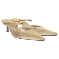 Bally Mules mit Steppmuster