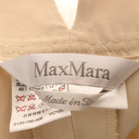 Max Mara Pantalon de costume beige