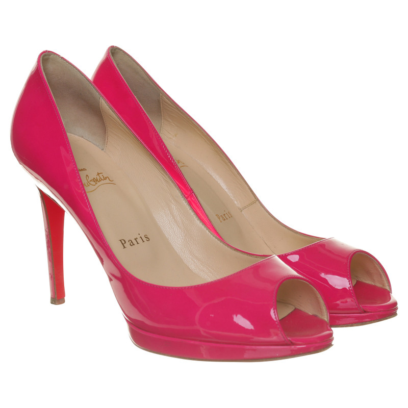 Christian Louboutin Peep-toes in patent leather