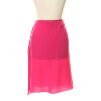 Blumarine Silk skirt in pink 