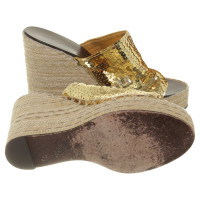 Marc Jacobs Wedges mit Pailletten