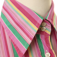 Etro Blouse with coloured stripes