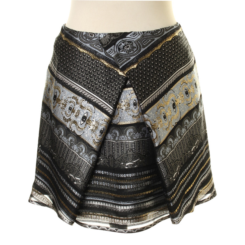 Kenzo skirt with gold threads 