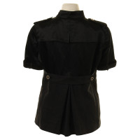 Costume National Bluse im Material-Mix