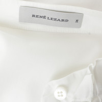 René Lezard Blouse with pleats detail