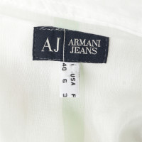 Armani Jeans Baumwollbluse mit Seide
