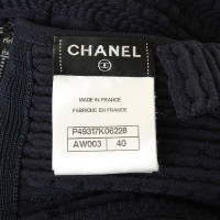 Chanel Robe bleu foncé