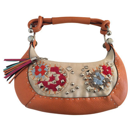 Bcbg Max Azria Colorful bag with embroidery and studs