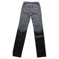 Maison Martin Margiela Jeans with leather 