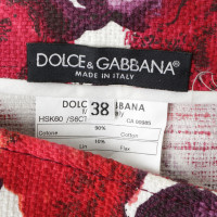 Dolce & Gabbana Rock mit Blumenmuster