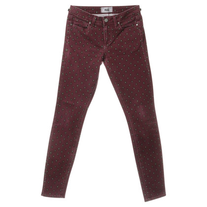 Paige Jeans Jeans' Verdugo ultra Skinny "in dark red