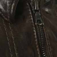 Neil Barrett Leather jacket in Brown