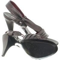 Chloé Sandaletten in Metallic