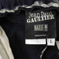 Jean Paul Gaultier Top im Material-Mix