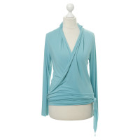 Allude Turquoise gilet Wrap
