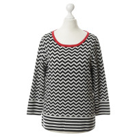 Max Mara Maglia con motivo a zig zag