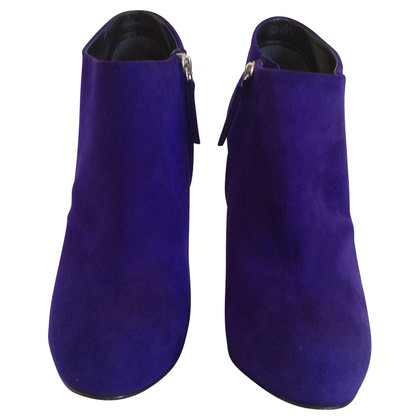 Giuseppe Zanotti purple ankle boots