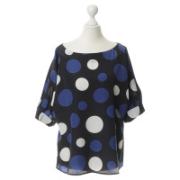 Michael Kors Seidenshirt mit Polka-Dots 