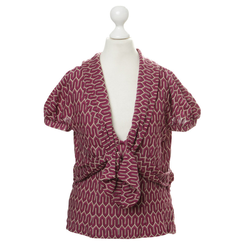 Missoni Knitted shirt with knot detail 