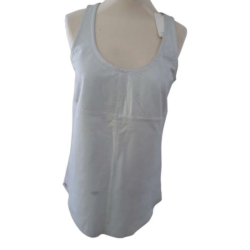Closed Leather tank top